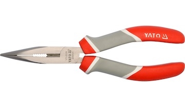 Kleště prodloužené ohnuté 160 mm