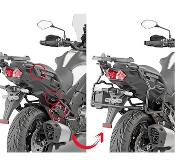 KLR4126 nosič bočních kufrů KAWASAKI Versys 1000 / 1000 SE (19-22)