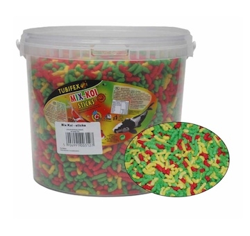 KOI MIX sticks plovoucí, dóza 5 l