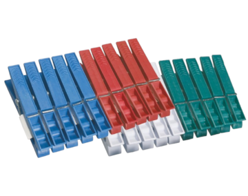 Kolíčky na prádlo plastové 20ks