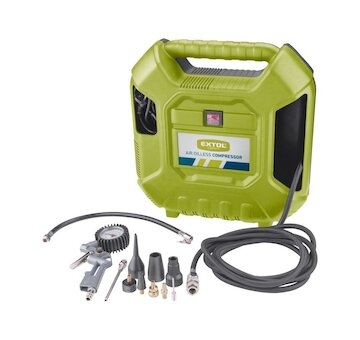 Kompresor bezolejový, 180l/min, 1100W EXTOL CRAFT
