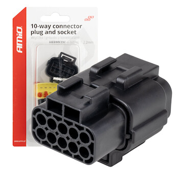 Konektor, sada 10 PIN 2.2mm AMIO-04351