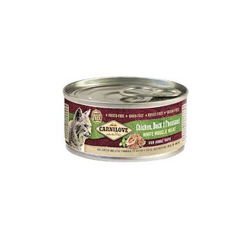 Konzerva Carnilove WMM Adult Cats Chicken,Duck,Pheasant 100g
