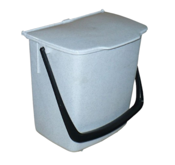 Koš do autobusů 8l, 25,5x19,5x27cm, bílý