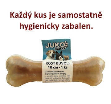 Kost buvolí JUKO Snacks 10 cm (1 ks)