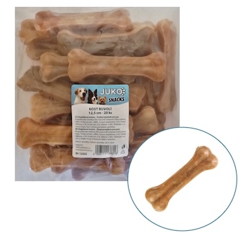 Kost buvolí JUKO Snacks 12,5 cm (20 ks)