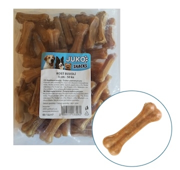 Kost buvolí JUKO Snacks 5 cm (50 ks)