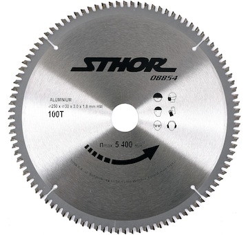 Kotouč na hliník 250 x 30 mm 100z