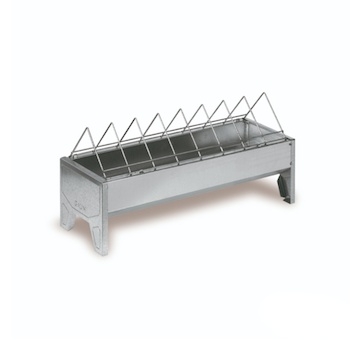 Kovové krmítko s nožičkami velkokapacitní 50 cm
