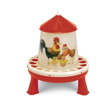 Krmítko pro drůbež s nožičkami (edice šťastné slepice) 4 kg