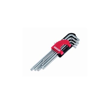 KRT408303 - Sada klíčů HEX dlouhé 9ks TORX KREATOR