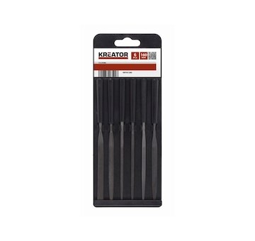 KRT451200 - Sada jehlových pilníků 6ks KREATOR