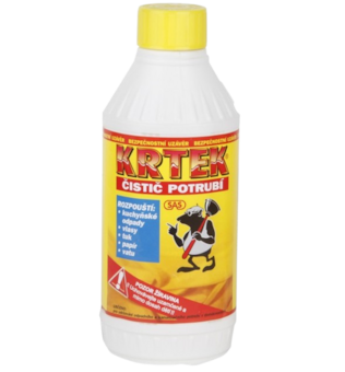 KRTEK čistič odpadů a potrubí 900g