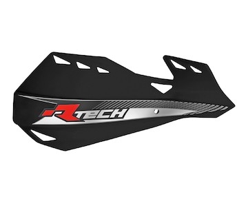 kryty páček DUAL EVO, RTECH (černé, vč. montážní sady)