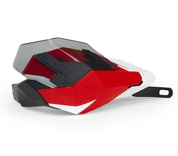 kryty páček HP3 ADVENTURE, RTECH (červená/bílá, bez montážní sady)