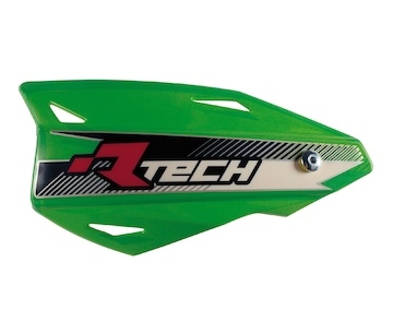 kryty páček VERTIGO, RTECH (zelené, polohovatelné, vč. montážní sady)