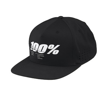 kšiltovka 100% - DRIVE Snapback černá (vel. UNI)