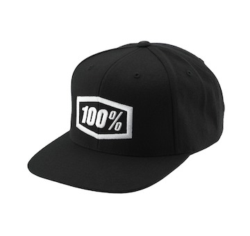 kšiltovka 100% - ICON Snapback dětská černá (vel. UNI)