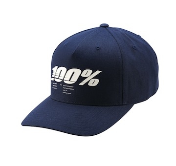 kšiltovka 100% - STAUNCH Snapback modrá (vel. UNI)