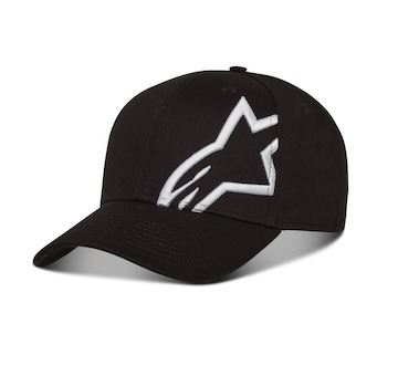 kšiltovka CORP SNAP 2 HAT, ALPINESTARS (černá/bílá)