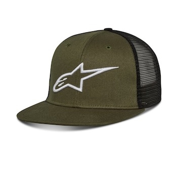 kšiltovka CORP TRUCKER, ALPINESTARS (zelená/černá)