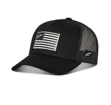 kšiltovka FLAG SNAP HAT, ALPINESTARS (černá)