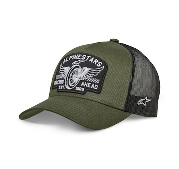kšiltovka HERITAGE PATCHER, ALPINESTARS (zelená/černá)