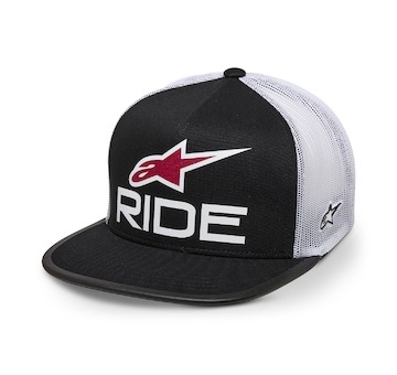 kšiltovka RIDE 4.0ER, ALPINESTARS (černá/bílá/červená)