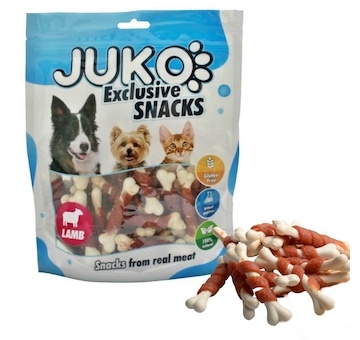 Lamb & White Calcium Bone JUKO Snacks 250 g