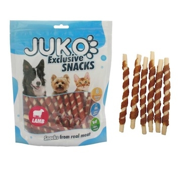 Lamb & White Calcium JUKO Snacks 250 g