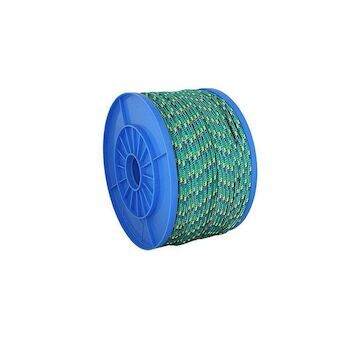 Lano PP 5 mm, 130 m, nosnost 119 kg, zelené STREND PRO
