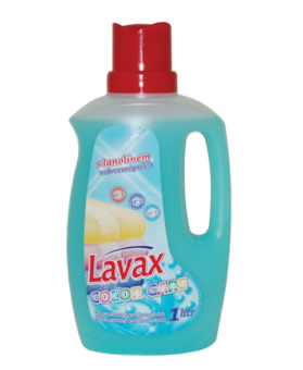 Lavax prací prostředek s lanolinem Color Care 1l