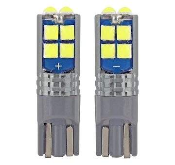 LED CANBUS 10SMD 3030 T10 W5W White 12V/24V