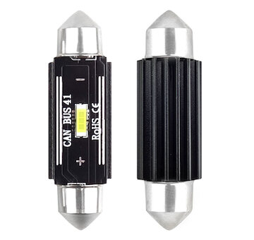 LED CANBUS 1860 1SMD UltraBright Festoon C5W C10W C3W 41mm White 12V/24V