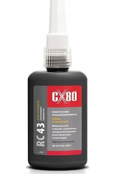 Lepidlo na závity středně pevné CX80 RC-43 Threadlocker Medium Strength 50ml