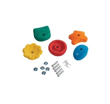 Lezecké úchyty mix (kameny) - velké, sada 5ks KAXL