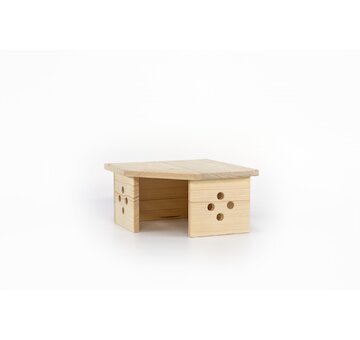 LIMARA Domek rohovy morce 22x22x12cm
