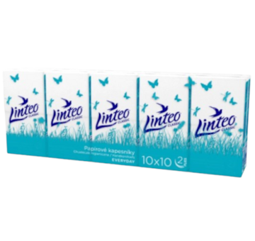 Linteo classic kapesníky 2vrstvé 10x10ks