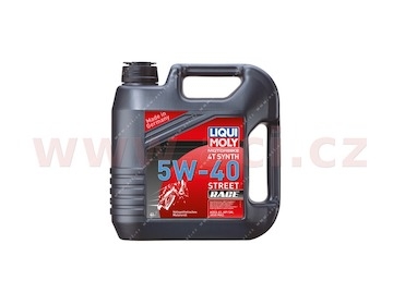 LIQUI MOLY Motorbike 4T Synth 5W40 Race, plně syntetický motorový olej 4 l