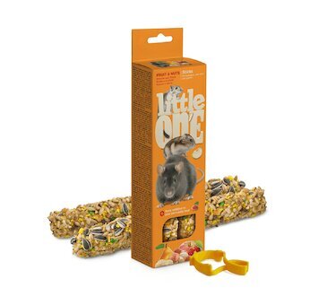 Little One tyčinky s ovocem a ořechy 2x60g