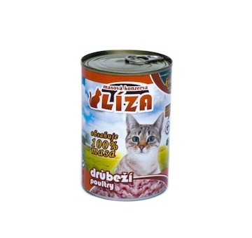 LÍZA Cat drůbeží, konzerva 400 g