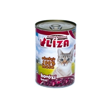 LÍZA Cat hovězí, konzerva 400 g