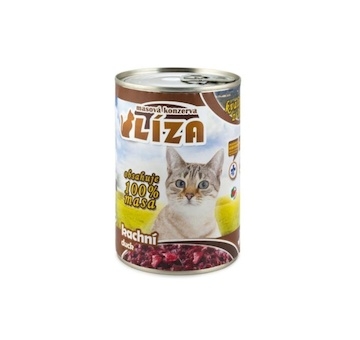 LÍZA Cat kachní, konzerva 400 g