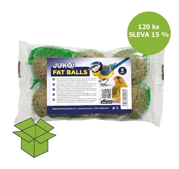 Lojová koule se semínky síťka 90 g (120 ks) SLEVA 15 %