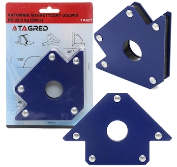 Magnetický svařovací úhelník, nosnost do 22,5 kg TAGRED
