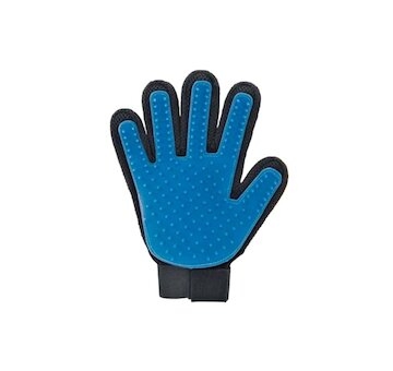 Masážní rukavice na vyčesání chlupů domácích zvířat BASS