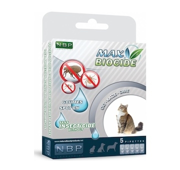 Max Biocide Spot-on Cat repelentní kapsle, kočka 5 x 1 ml !CZ!
