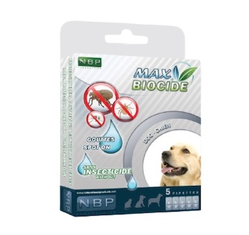 Max Biocide Spot-on Dog repelentní kapsle, pes 5 x 1 ml !CZ!
