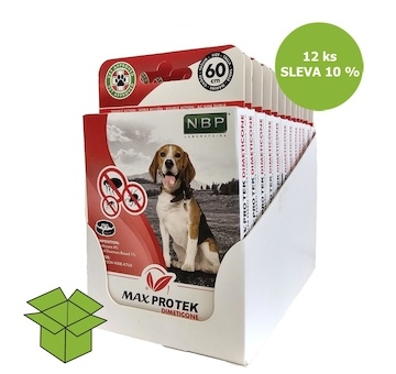 Max Pro Tek repelentní fluorescenční obojek, pes 60 cm (12 ks) SLEVA 10 %