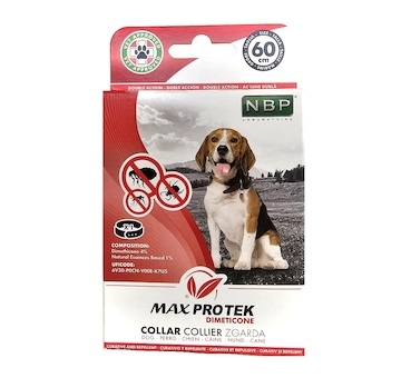 Max Protek repelentní fluorescenční obojek, pes 60 cm